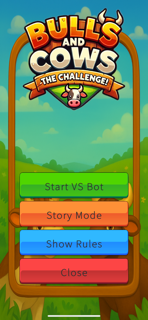 Bulls and Cows Gameplay Screenshot 2